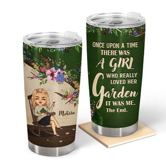 Once Upon A Time Gardening Custom Tumbler - Thegiftio UK