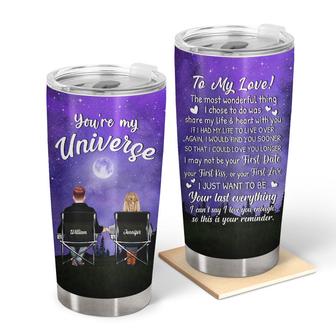 You're My Universe Personalized Tumbler - Gift for Couples - Thegiftio UK