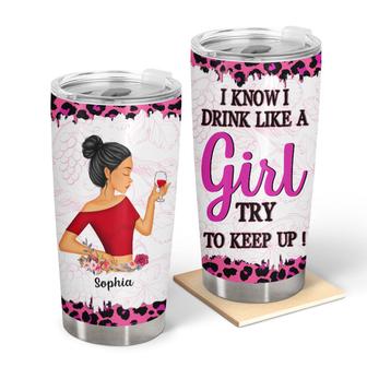 That's What I Do I Drink Wine Custom Tumbler - Thegiftio UK