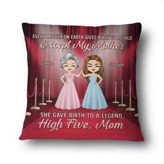 Gave Birth To A Legend Personalized Pillow - Gift for Mom - Thegiftio UK