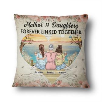 Mother Gift Mother Daughter Forever Linked Together Custom - Thegiftio UK