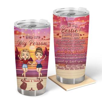 You Are My Person Beach Custom Tumbler - Gift for Sisters - Thegiftio UK