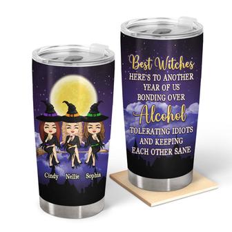 Best Witches Personalized Tumbler - Gift for Best Friends - Thegiftio UK