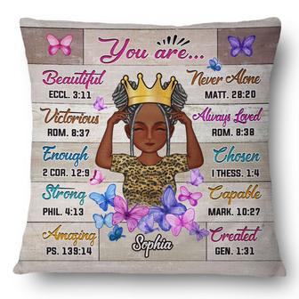 You Are Beautiful Victorious Custom Pillow - Gift for Women - Thegiftio UK