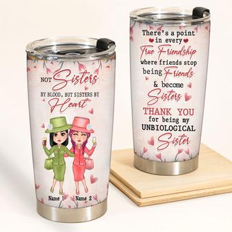 Bestie Custom Tumbler - Thank You For Being My Sister - Thegiftio UK