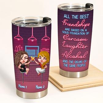 Bestie Custom Tumbler - All The Best Friendships Gift - Thegiftio UK
