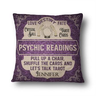 Let's Talk Tarot Personalized Pillow - Gift for Friends - Thegiftio UK