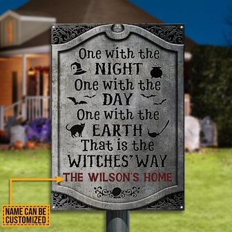 That Is The Witches' Way Custom Metal Sign - Witch Gift - Thegiftio UK