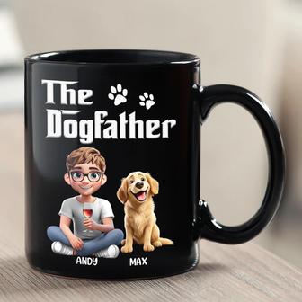 The Dogfather 3D Pet Lover Custom Mug - Gift for Dog Lovers - Thegiftio UK
