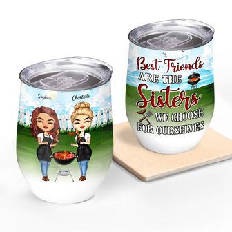 BBQ Picnic Best Friends Choose Custom Tumbler - Gift for BFF - Thegiftio UK