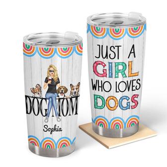 Dog Mom Gift for Dog Lovers Custom Tumbler - Gift for Moms - Thegiftio UK