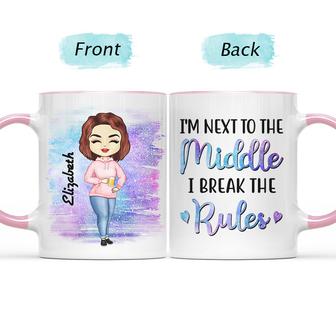 The Rules Sister Brother Custom Accent Mug - Gift for Family - Thegiftio UK