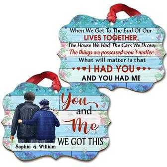 When We Get To The End Custom Ornament - Christmas Gift - Thegiftio UK
