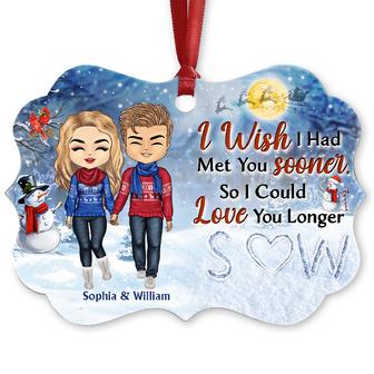 I Wish I Had Met You Sooner Custom Ornament - Christmas Gift - Thegiftio UK
