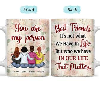 Who We Have In Our Life Custom Mug - Gift for Best Friends - Thegiftio UK