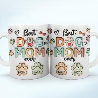 Best Dog Mom Ever Personalized Mug - Birthday Gift - Thegiftio UK