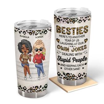 Here's To Another Year Of Us Custom Tumbler - Bestie Gift - Thegiftio UK