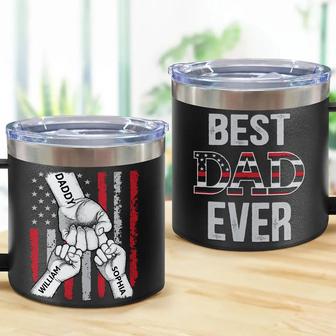 Best Dad Grandpa Ever Custom Tumbler - Gift for Dad - Thegiftio UK
