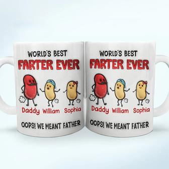 World's Best Farter Ever I Meant Father Custom Mug - Thegiftio UK