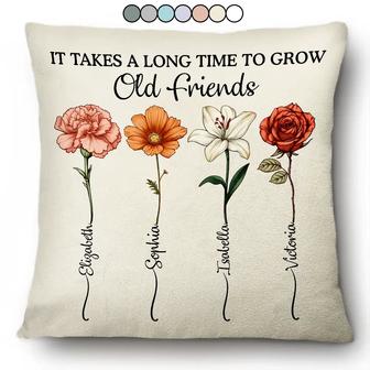 It Takes A Long Time To Grow An Old Friend Custom Pillow - Thegiftio UK