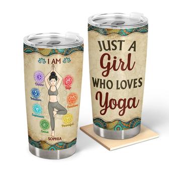 I Am Divine Intuitive Custom Tumbler - Gift For Yoga Lovers - Thegiftio UK
