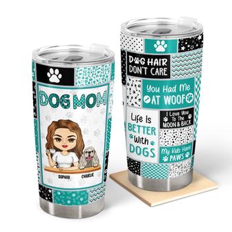 Dog Mom Dog Dad Personalized Tumbler - Gift for Dog Lovers - Thegiftio UK