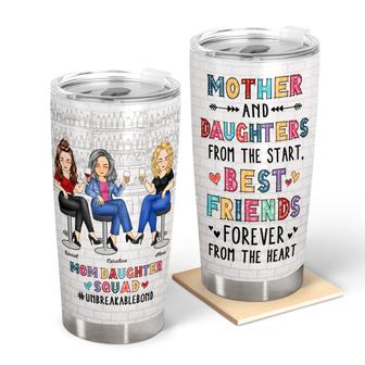 Mom Daughter Squad Unbreakable Bond Custom Tumbler - Gift - Thegiftio UK