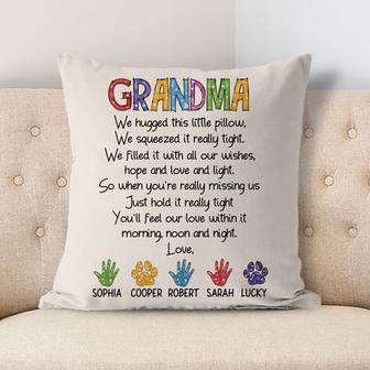Hugged This Little Pillow Custom - Gift for Grandma - Thegiftio UK