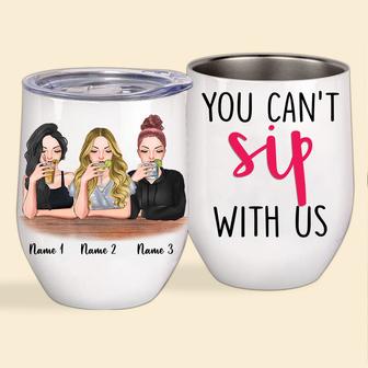 Bestie Wine Tumbler Custom - Gift for Best Friends - Thegiftio UK