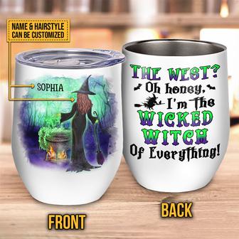 Witch Buckle Up Buttercup Custom Wine Tumbler - Witch Gift - Thegiftio UK