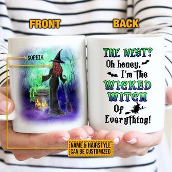 Witch The West Oh Honey Custom Mug - Halloween Gift - Thegiftio UK