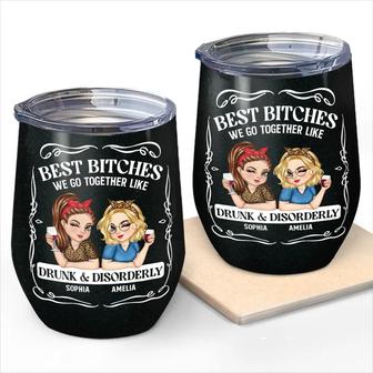 We Go Together Like Drunk And Disorderly Custom Tumbler - Thegiftio UK