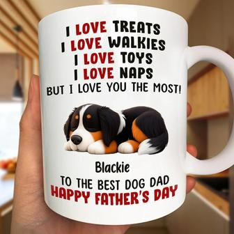 We Love Naps Personalized Mug - Gift for Dog Lovers - Thegiftio UK