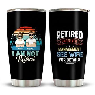 Personalized Tumbler for Him - Retirement Gift - Thegiftio UK
