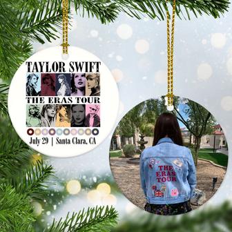 Eras Tour Personalized Circle Ornament - Christmas Gift - Thegiftio UK