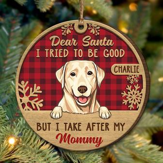 I Tried To Be Good Personalized Ornament - Dog Lovers Gift - Thegiftio UK
