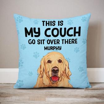 This Is Our Couch Personalized Pillow - Gift for Pet Lovers - Thegiftio UK