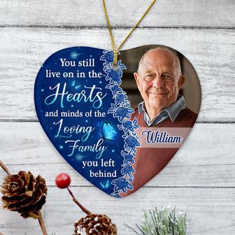 You Still Live On In The Hearts Personalized Ornament - Gift - Thegiftio UK