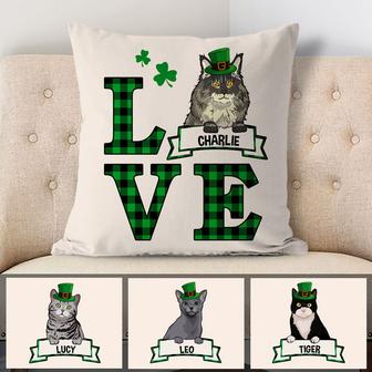 Love Personalized St. Patrick's Day Pillow - Thegiftio UK