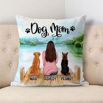 Dog Mom Personalized Pillow - Perfect Gift for Dog Lovers - Thegiftio UK