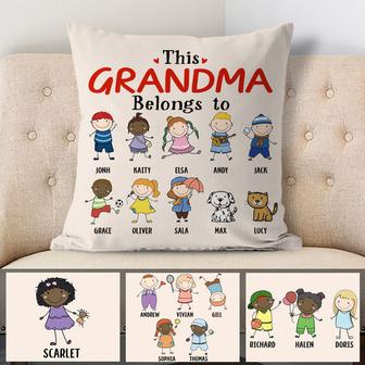 This Belongs To Personalized Pillow - Custom Family Gift - Thegiftio UK