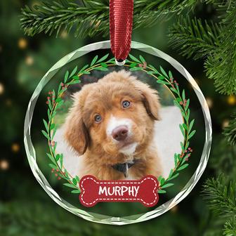 Christmas Photo Ornament Personalized - Gift for Pet Lovers - Thegiftio UK