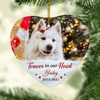 Forever In Our Hearts Personalized Ornament - Memorial Gift - Thegiftio UK