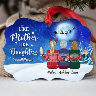 Mother And Daughter Quote Custom Ornament - Holiday Gift - Thegiftio UK