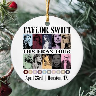 Eras Tour Personalized Circle Ornament - Christmas Gift - Thegiftio UK
