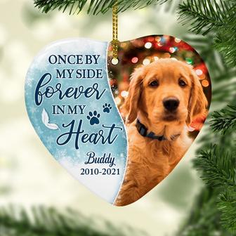 Forever In My Heart Personalized Ornament - Memorial Gift - Thegiftio UK