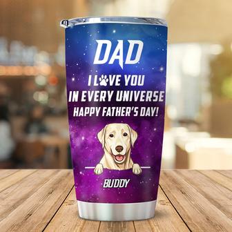 Personalized Tumbler Cup for Dog Lovers - Thegiftio UK