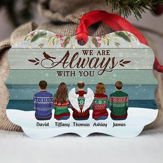 We Are Always With You Personalized Ornament - Memorial Gift - Thegiftio UK