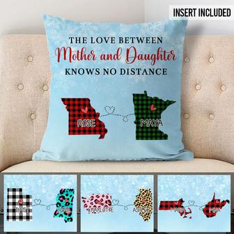 The Love Between Mother And Daughter Custom Pillow - Gift - Thegiftio UK