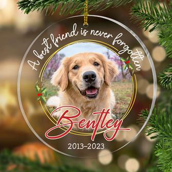 A Best Friend Is Never Forgotten Personalized Ornament - Thegiftio UK